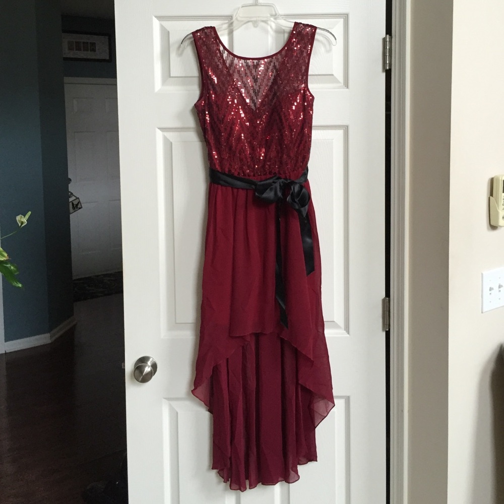 Maroon Sequin Dress Purchased From Windsor